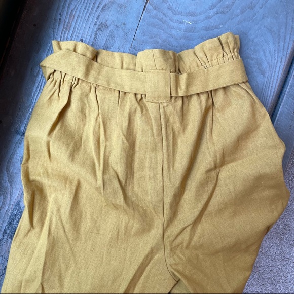 NWOT Active USA paper bag high waisted pants | size medium - Picture 6 of 7
